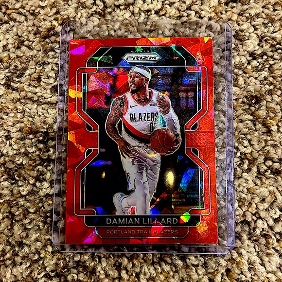 Other - Damian Lillard red prizm